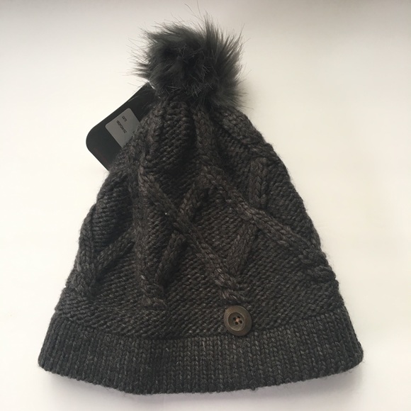 Pistil Designs Accessories - NWT Pistil Designs Grey Chunky Knit Beanie Hat